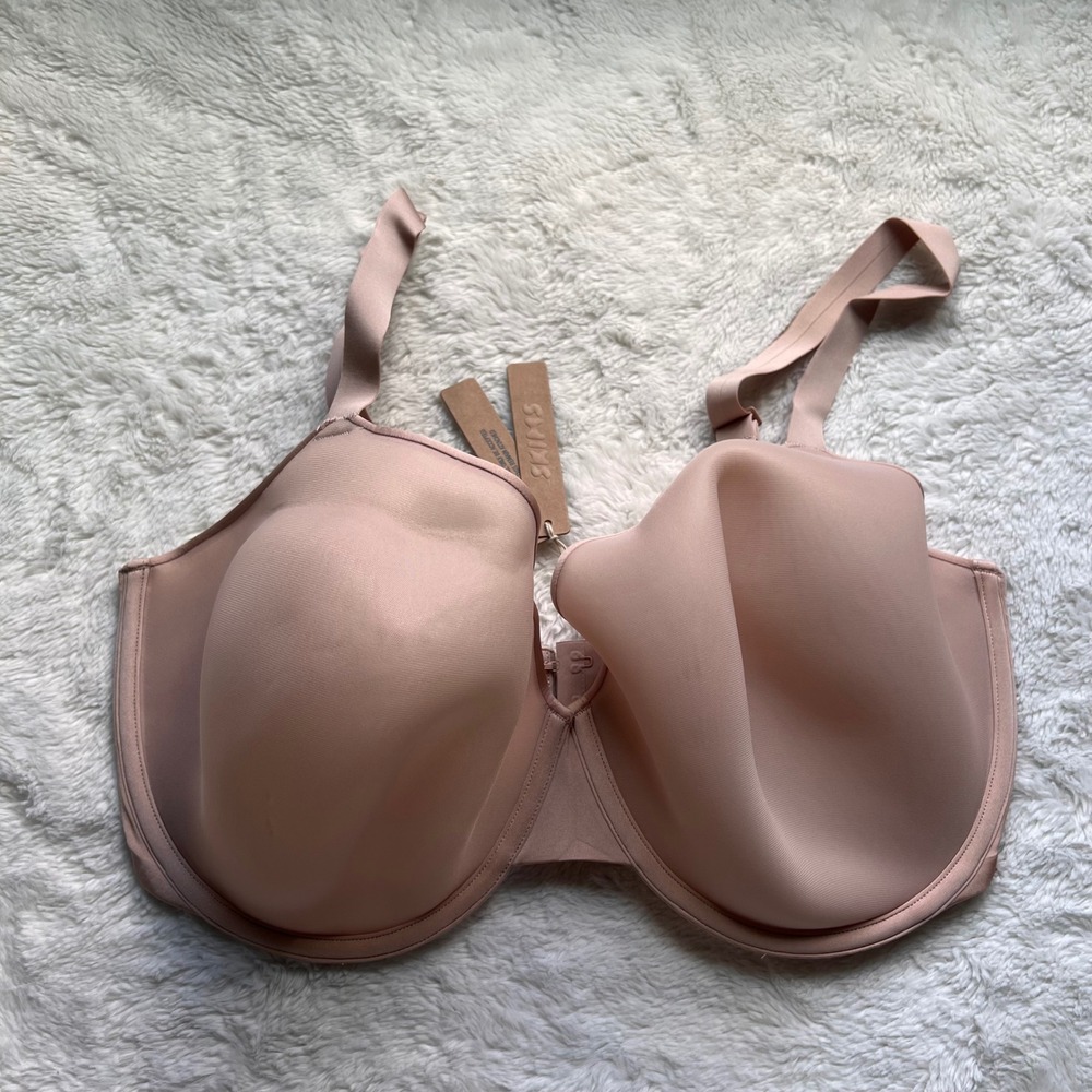 SKIMS Women's Weightless Demi Bra Mica Tan Underwire BR-DEM-1893 Size 40H NWT